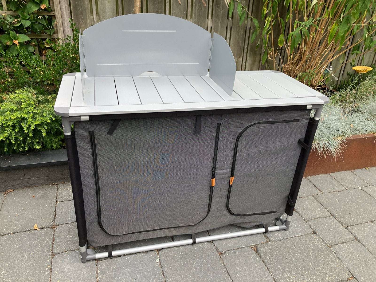 Obelink Mobiele Keuken/Campingkast met Windscherm, Caravans en Kamperen, Kampeeraccessoires, Ophalen, Zo goed als nieuw