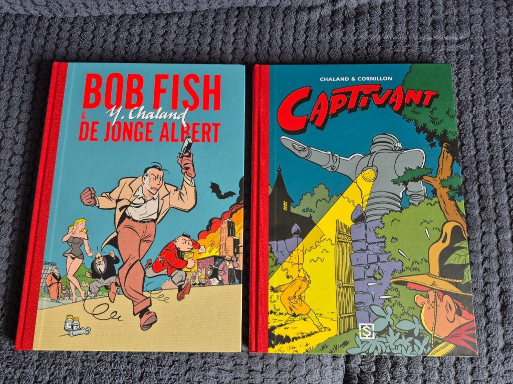 Yves Chaland Bob Fish en Captivant nwst, Boeken, Eén stripboek, Ophalen of Verzenden, Nieuw