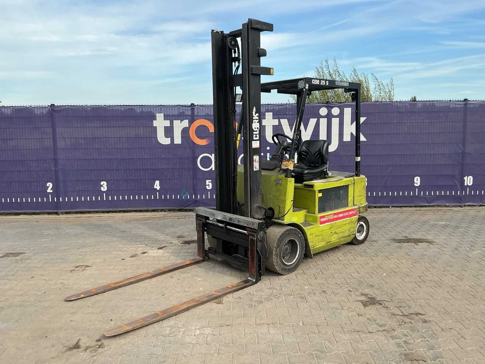 Clark - EM25s - Vorkheftruck, Elektrisch, Heftruck, Clark