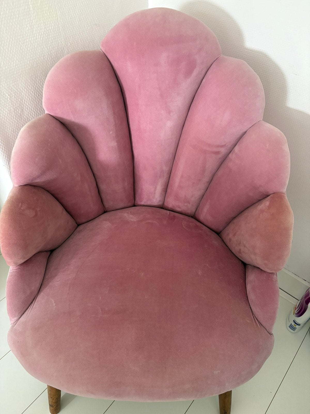 Sissy boy roze schelpstoel, Ophalen, Zo goed als nieuw, Minder dan 50 cm