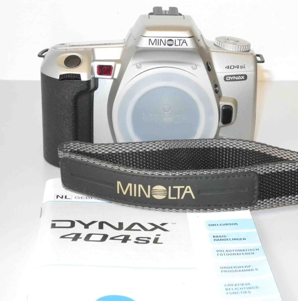Minolta Dynax 404Si body, Audio, Tv en Foto, Fotocamera's Analoog, Ophalen of Verzenden, Gebruikt, Spiegelreflex, Minolta