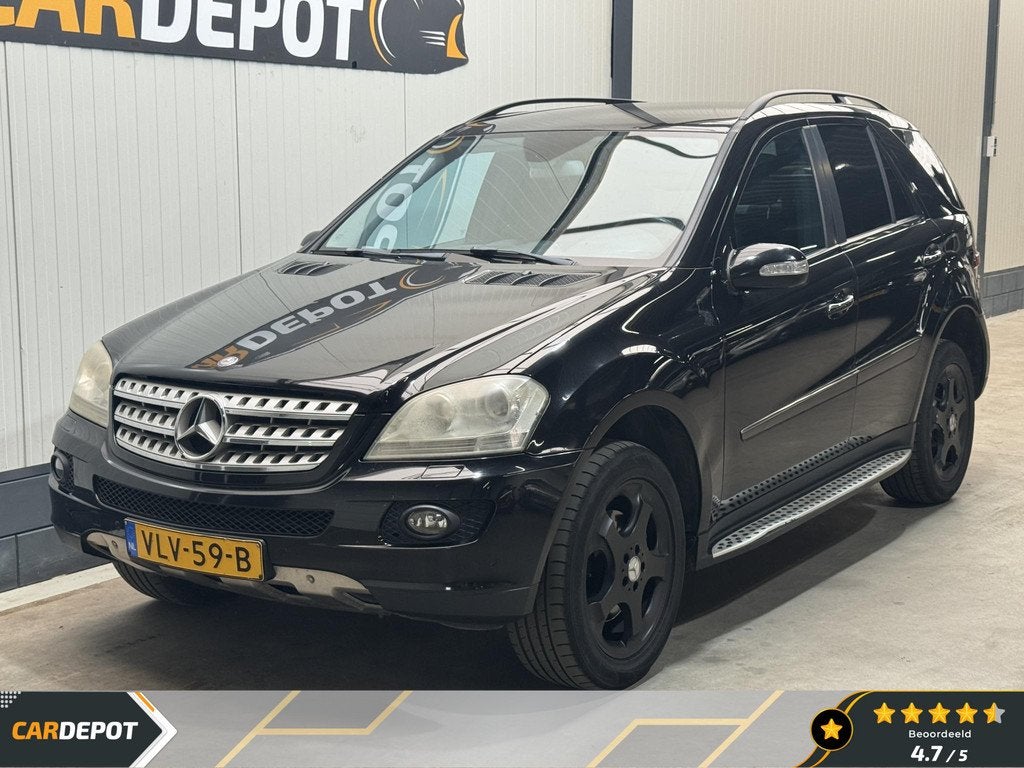Mercedes-Benz M-klasse 280 CDI, Auto's, Mercedes-Benz, Automaat, Gebruikt, 190 pk, Leder en Stof