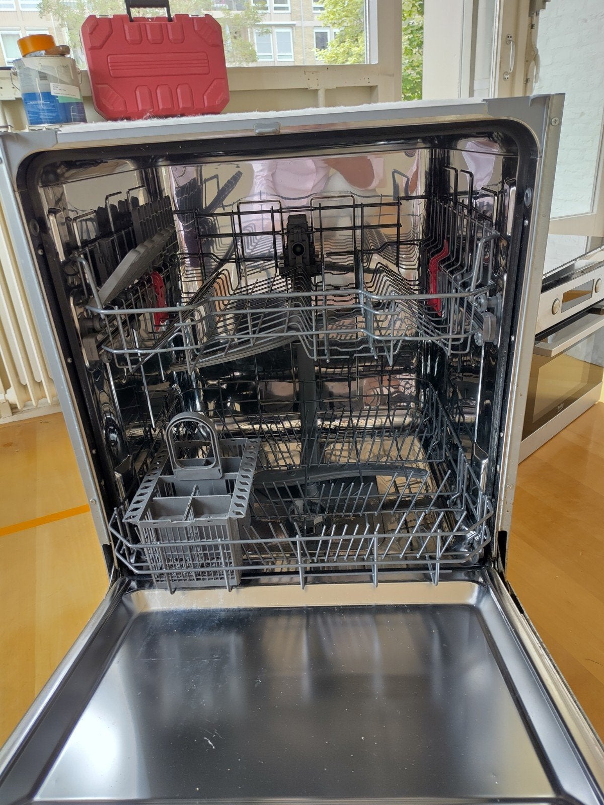 Whirlpool vaatwasser, Ophalen, Zo goed als nieuw, Minder dan 85 cm