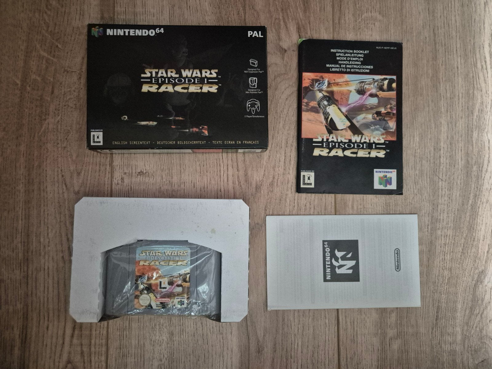 Nintendo 64 / Star Wars - Episode 1 Racer, 1 speler, Racen en Vliegen, Ophalen of Verzenden, Zo goed als nieuw