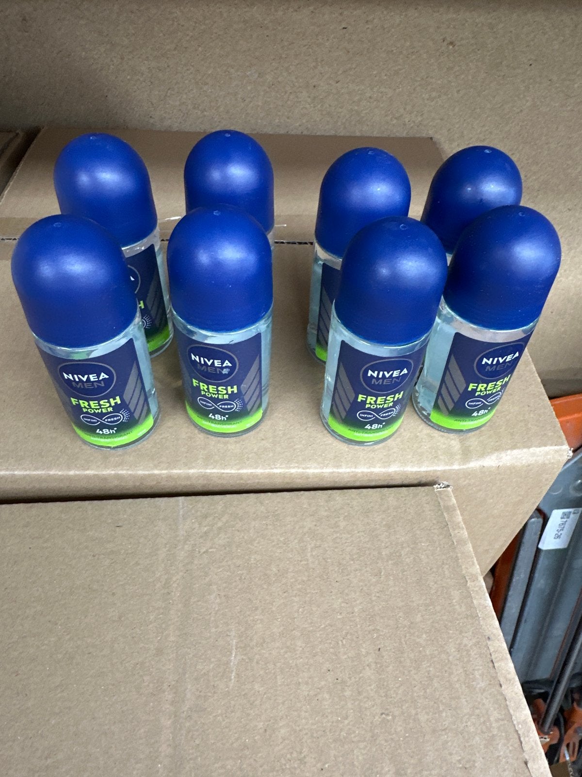 Nieuw Nivea Men Fresh Power Deodorant Rollers (8 stuks), Ophalen of Verzenden, Nieuw, Deodorant of Bodyspray