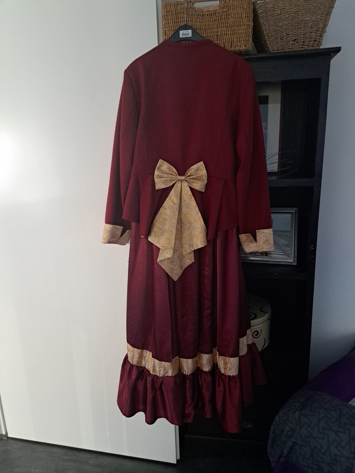 Dickens dames kostuum - Historische kleding, Kleding | Dames, Ophalen, Maat 46/48 (XL) of groter, Kleding, Gedragen