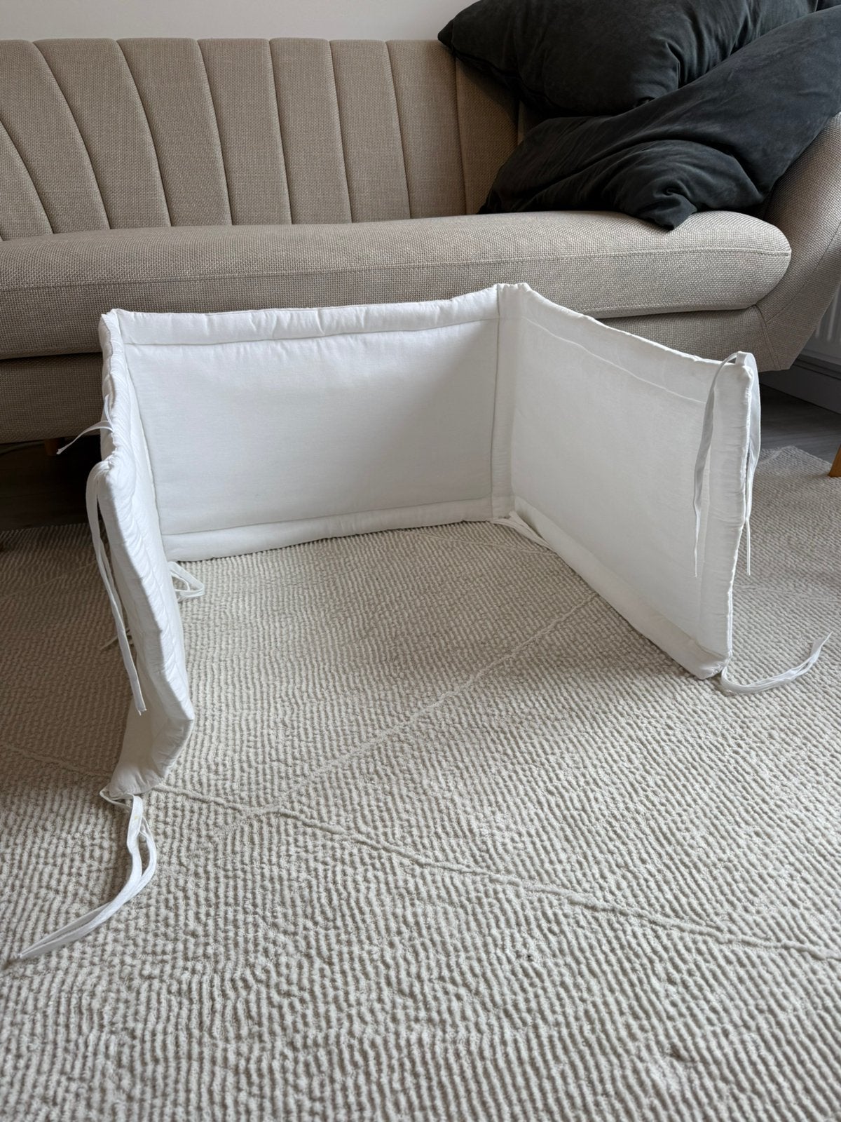 Jollein - Bedomrander/Boxomrander 180x30cm, Ophalen of Verzenden, Zo goed als nieuw, Overige typen