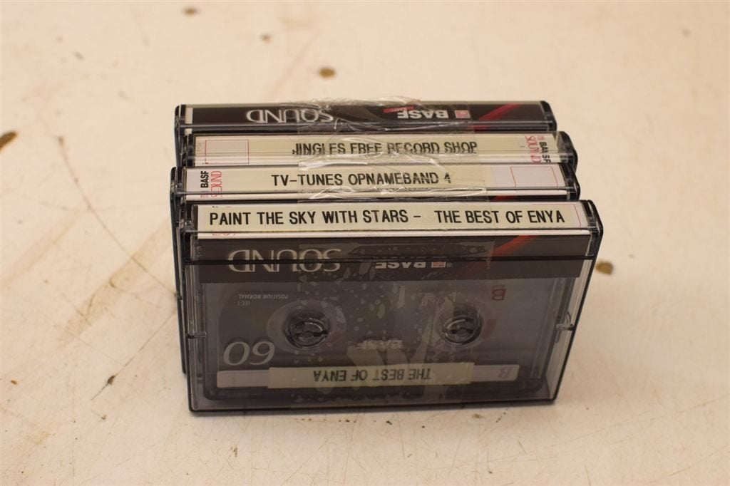 4 stuks Basf cassettebandjes 46756, Ophalen of Verzenden, Gebruikt, Overige genres, 1 bandje
