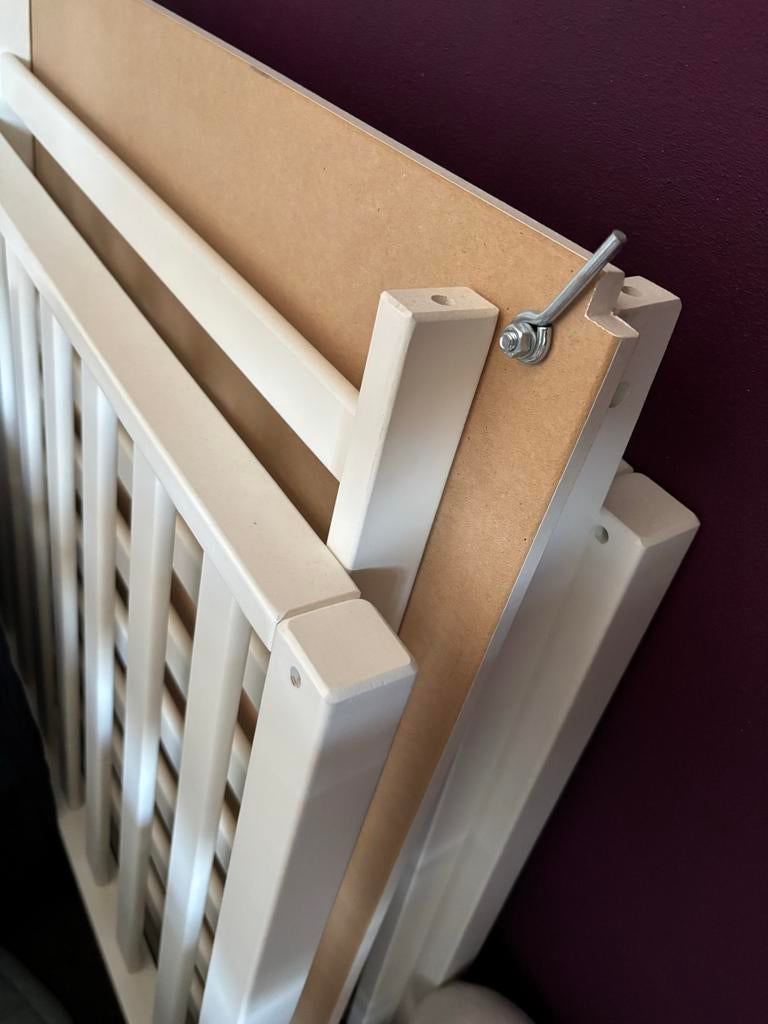 TWF Box Timo Zonder Lade Mat Wit, Kinderen en Baby's, Kinderkamer | Bedden, Ophalen, Zo goed als nieuw, Minder dan 140 cm, Minder dan 70 cm