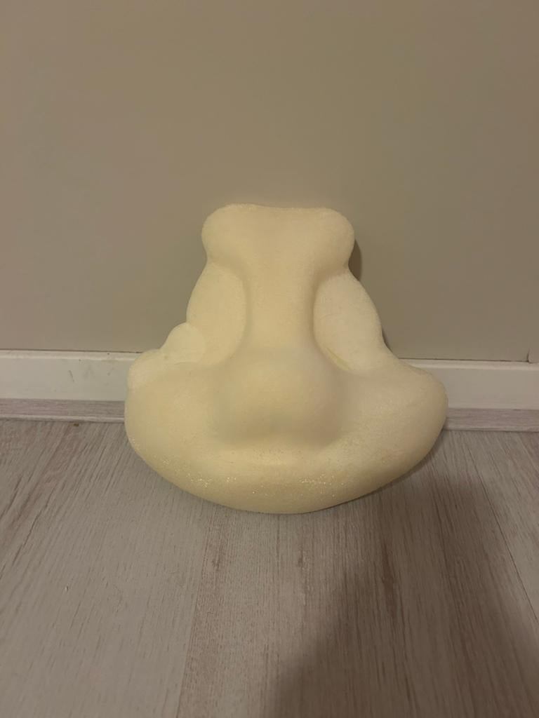 Furry fursuit K9 failed foam base, Ophalen of Verzenden, Zo goed als nieuw, Wit