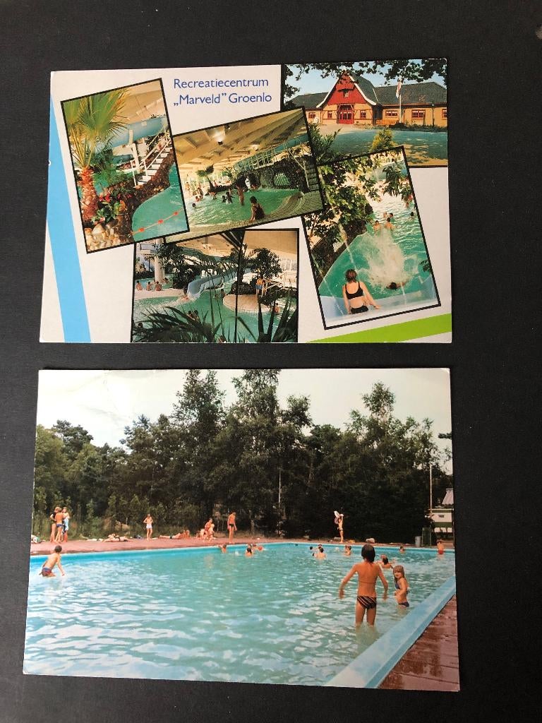 Ansichtkaart gelopen Recreatiecentrum Marveld en Hoenderloo, Ophalen of Verzenden, 1980 tot heden, Gelopen, Gelderland