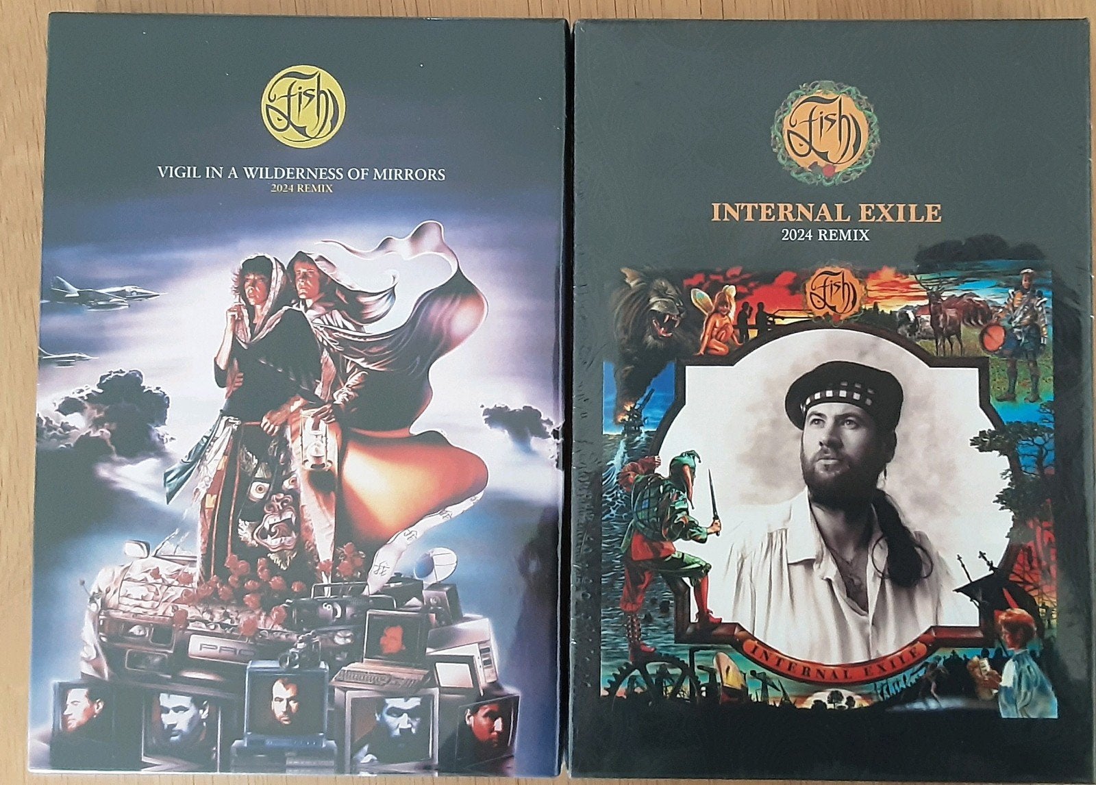Fish - Vigil in a Wilderness of Mirrors & Internal Exile 5.1, Ophalen of Verzenden, 1990 - 1999, Zo goed als nieuw