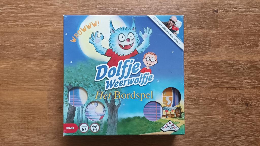Dolfje Weerwolfje bordspel, Hobby en Vrije tijd, Gezelschapsspellen | Bordspellen, Drie of vier spelers, Ophalen of Verzenden