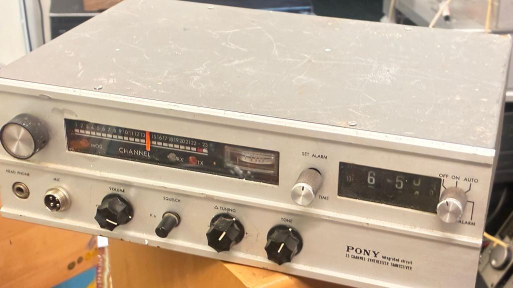 PONY CB-70 transceiver (27MC bakkie), Ophalen of Verzenden, Gebruikt