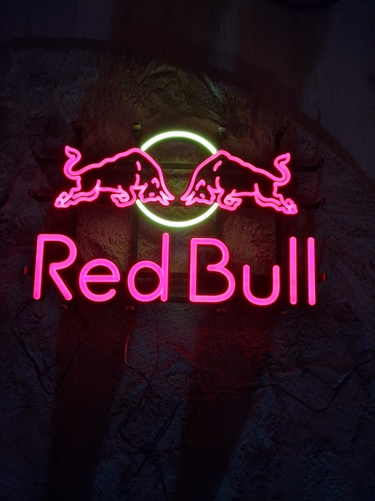 Red Bull Neon LED Verlichting - Uniek Decoratiestuk, Ophalen, Meerkleurig, Kunststof, Zo goed als nieuw
