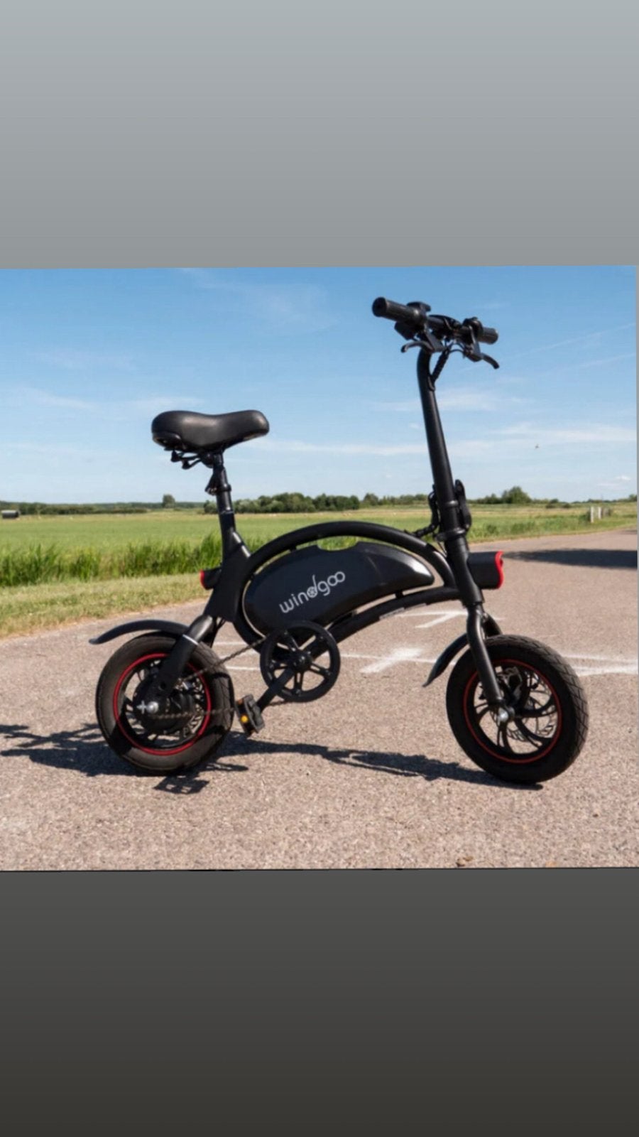 Windgoo B3 Elektrische Vouwfiets - Compact en Handig, Goederen, Elektrisch, Zo goed als nieuw, Schijfrem