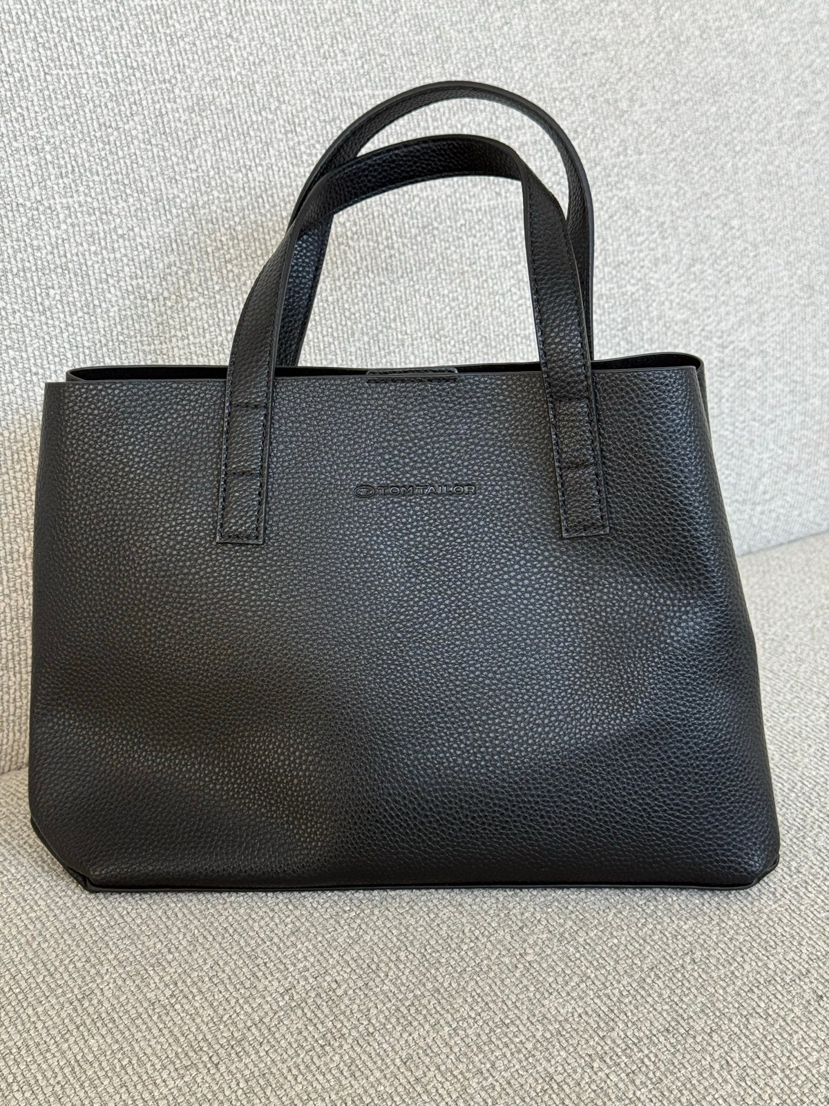 Nieuwe zwarte Tom Tailor handtas met schouderband, Ophalen of Verzenden, Nieuw, Zwart, Handtas