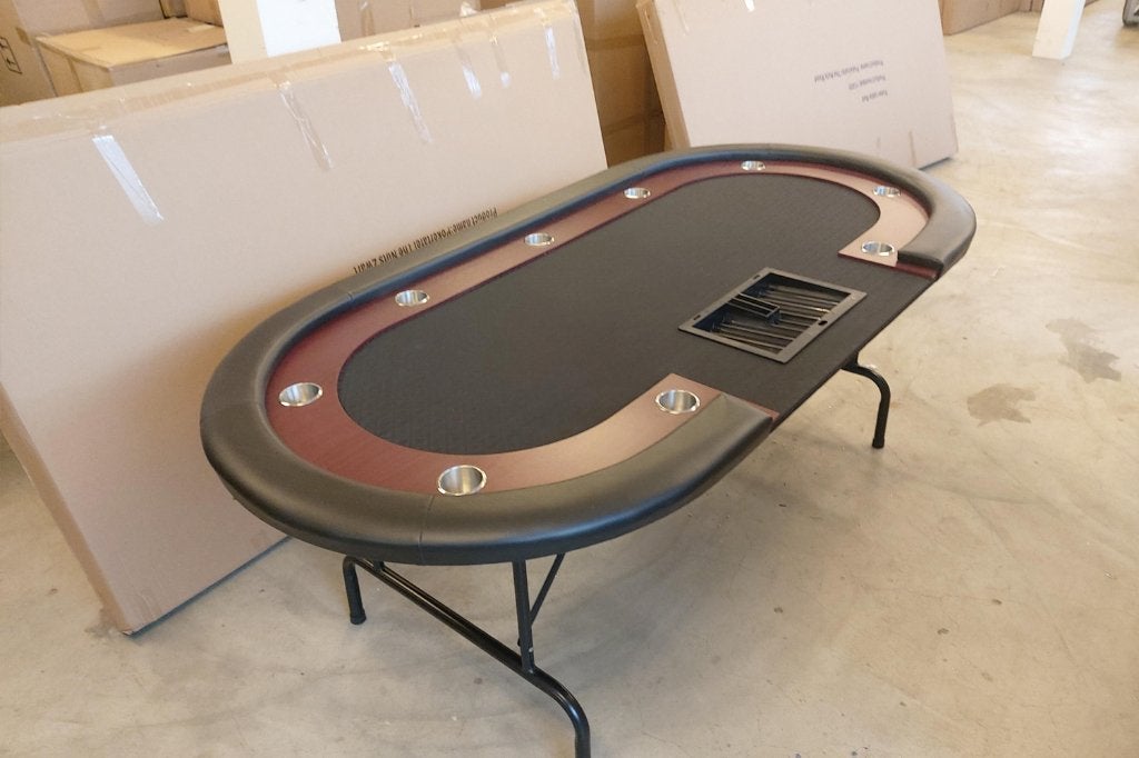 Pokertafel the nuts - Poker tafels - Speeltafel - Poker, Kouwehoek 1b, Meerkleurig, Verzenden, Overige stijlen