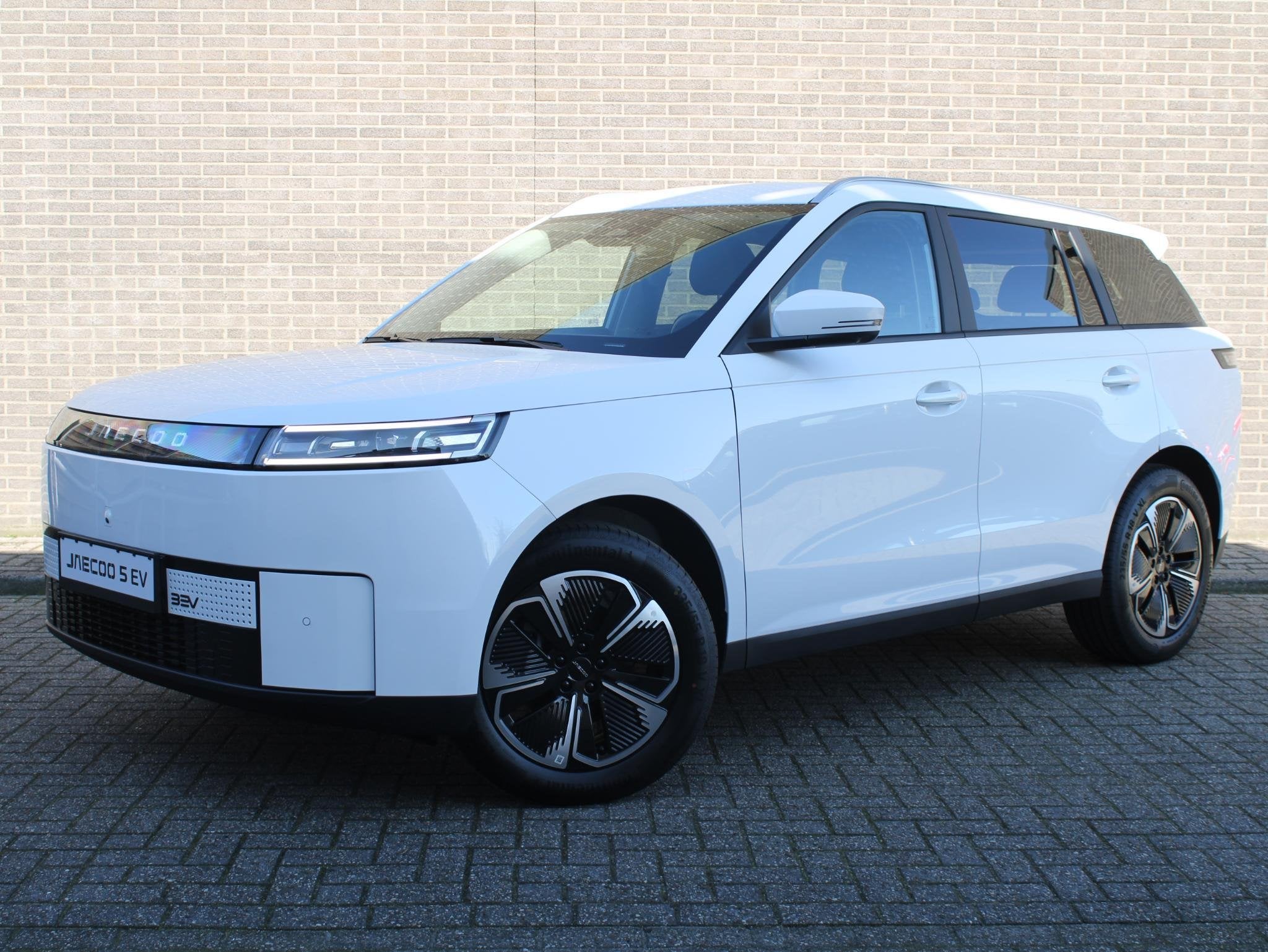 Jaecoo 5 EV Exclusive 61 kWh 400Km Automaat, Navigatie, Stoe, Auto's, 12 maanden, 402 km, 1250 kg, Wit