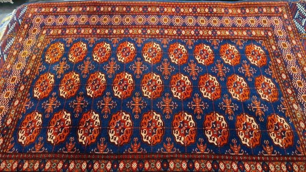 Perzisch tapijt Bochara 185 x 126/Kleed/Kelim/Oosterse/Loper, Ophalen of Verzenden