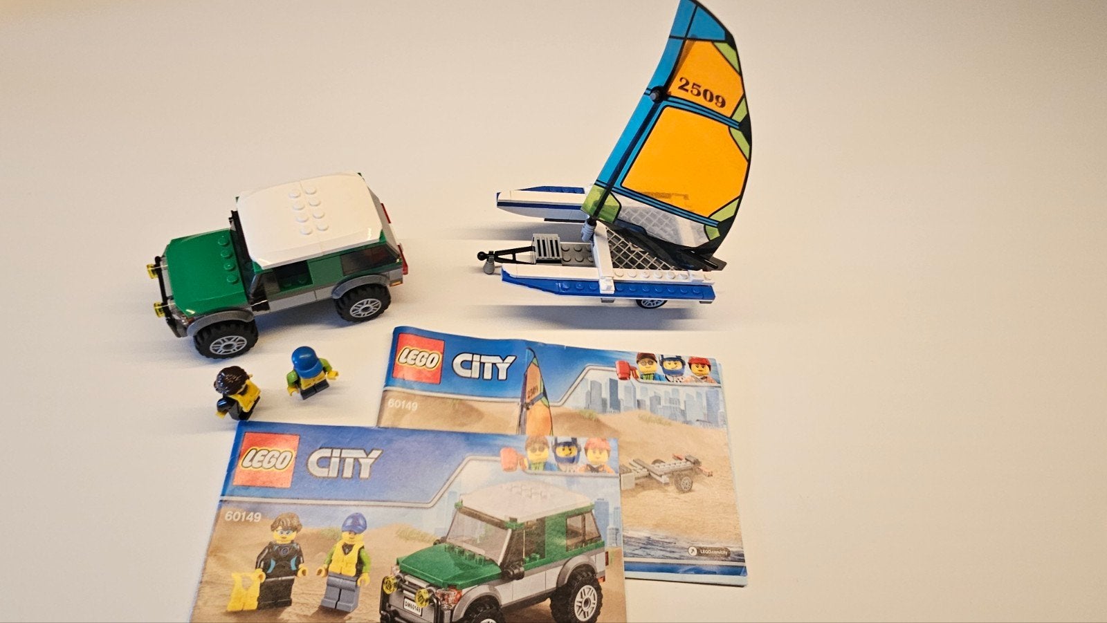 Lego City 60149 4x4 met catamaran, Compleet, Lego, Ophalen of Verzenden, Complete set