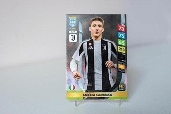 Fifa 365 Panini Trading Card Andrea Cambiaso, Ophalen of Verzenden, Zo goed als nieuw, Losse kaart