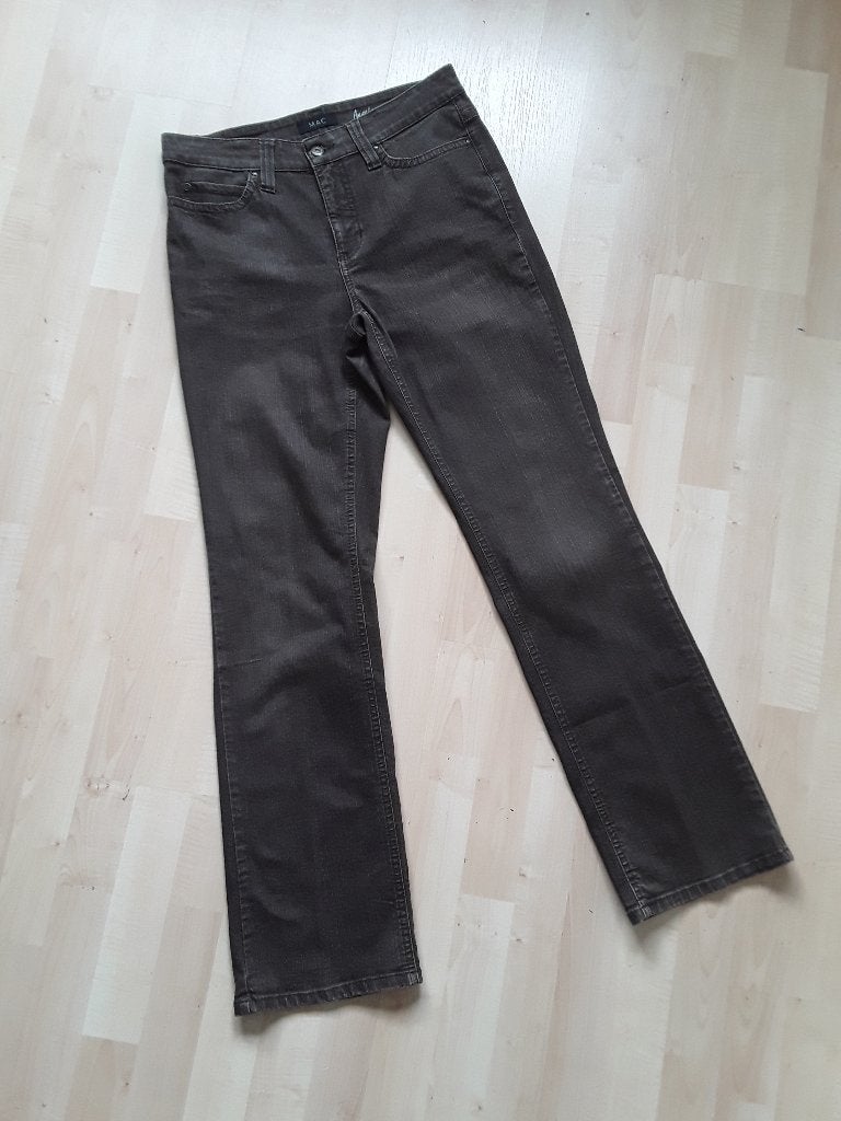 MAC Angela bruine jeans mt 40, Maat 38/40 (M), Bruin, Verzenden, MAC