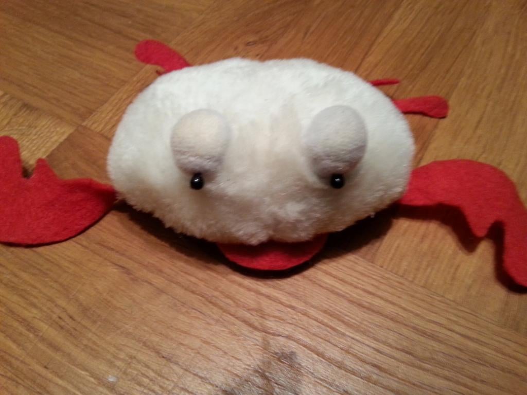 Krab Knuffel Play by Play, Overige merken, Overige typen, Ophalen of Verzenden, Zo goed als nieuw