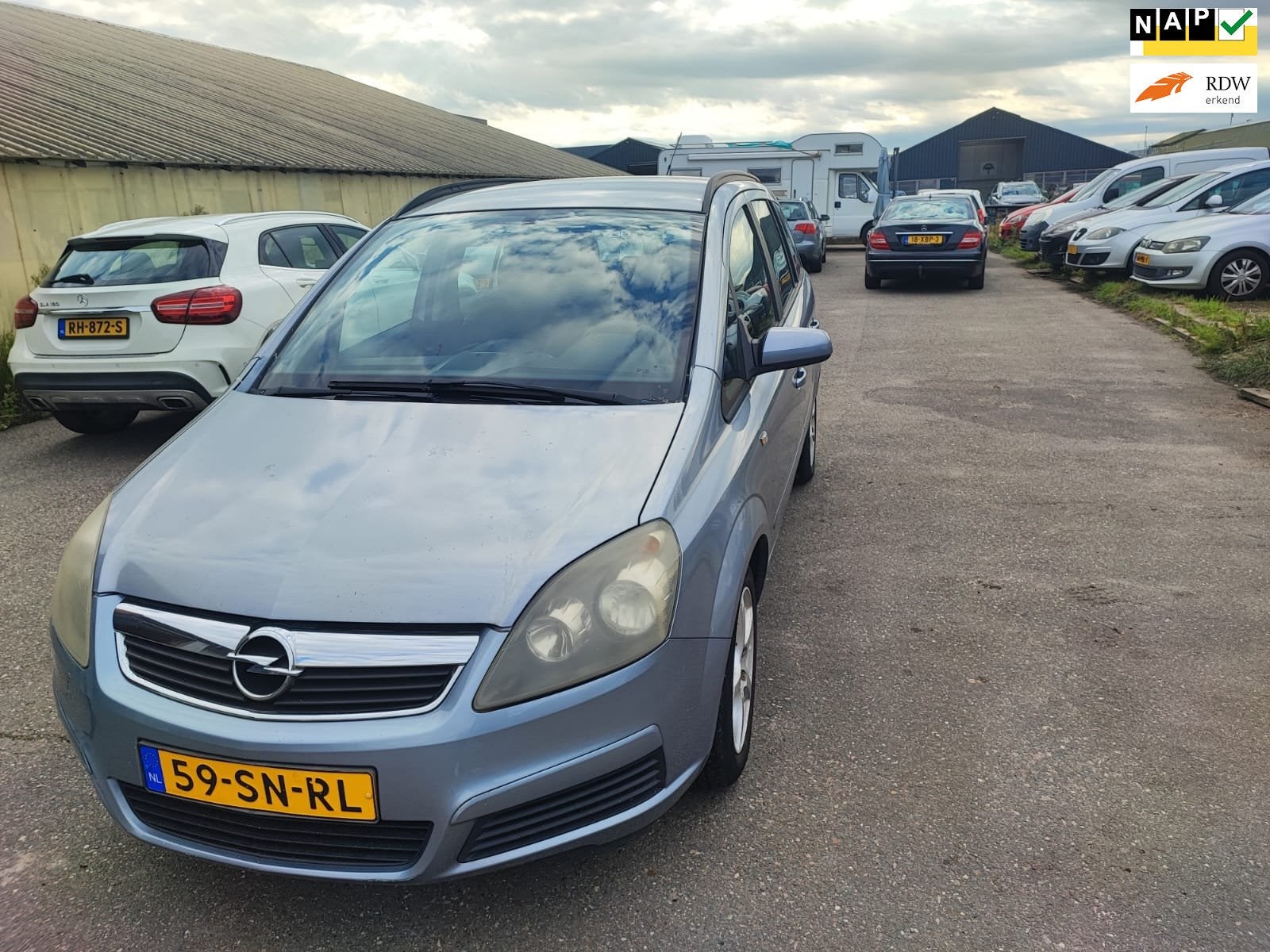 Opel Zafira 1.6 Enjoy, Voorwielaandrijving, Gebruikt, 4 cilinders, 7 stoelen