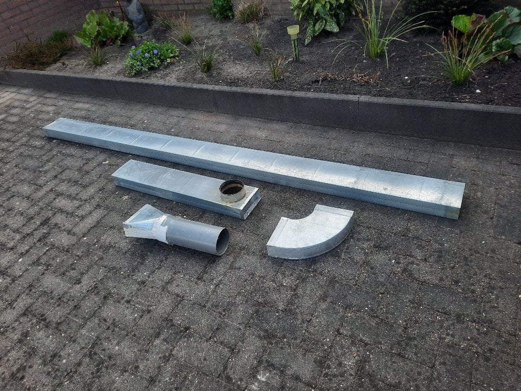 ventilatie koker, Ophalen, Gebruikt, Ventilator