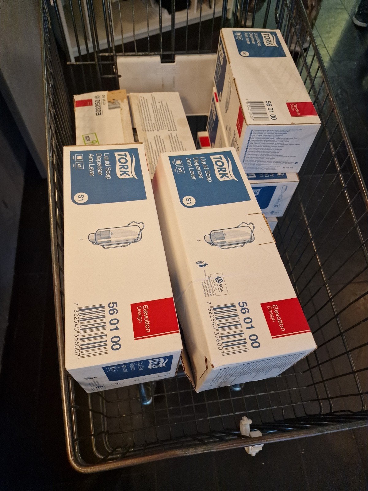 Tork Zeepdispensers (5x) en Rolhouders (2x) - Nieuw, Huis en Inrichting, Ophalen