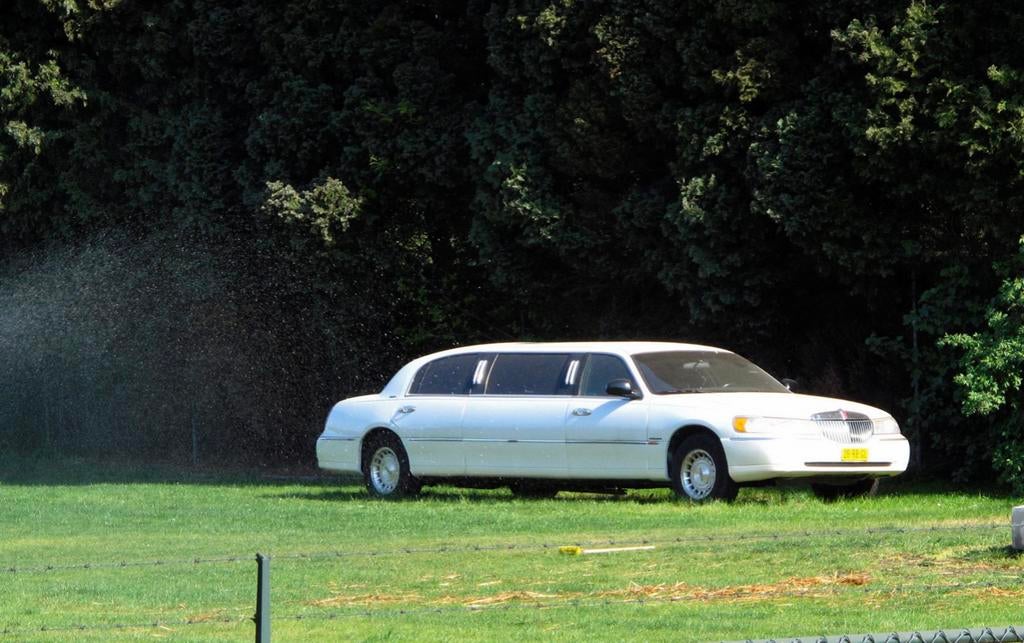 Ford Lincoln Town CAR Limousine 1998 Wit, Automaat, Overige carrosserieën, Wit, Leder