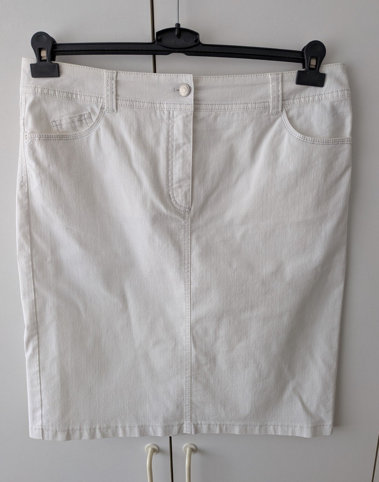 Gerry Weber wit rokje maat 44, Ophalen of Verzenden, Zo goed als nieuw, Maat 42/44 (L), Wit
