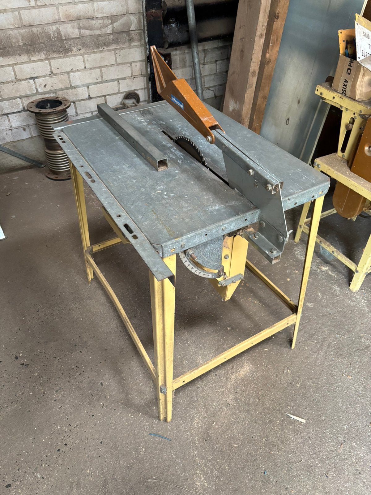 Scheppach zaagtafel, Ophalen, Gebruikt, Cirkelzaag, 70 mm of meer