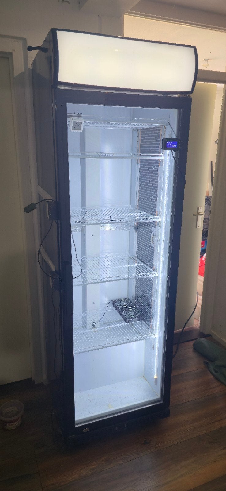 Zelfgebouwde broedstoof / incubator voor reptielen, slangen