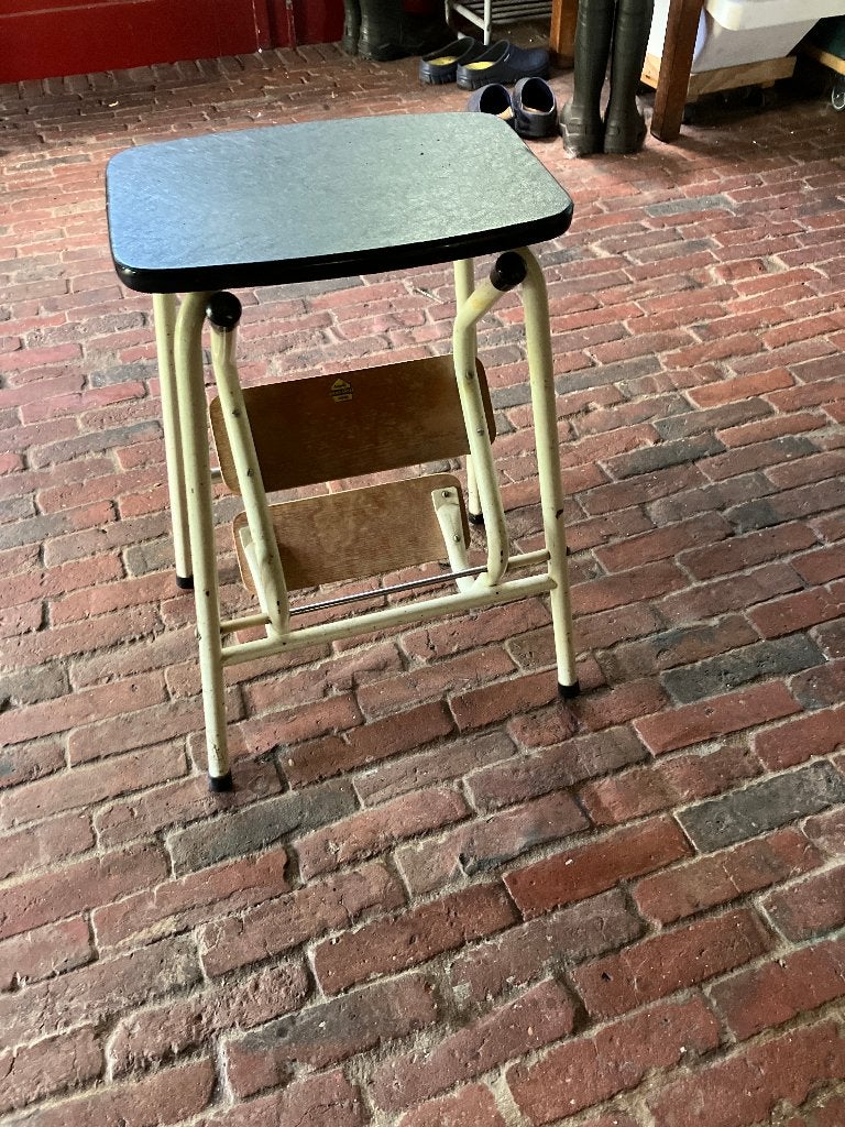 Keukentrapje Brabantia vintage, Huis en Inrichting, Krukjes, Ophalen of Verzenden, Zo goed als nieuw, Overige materialen
