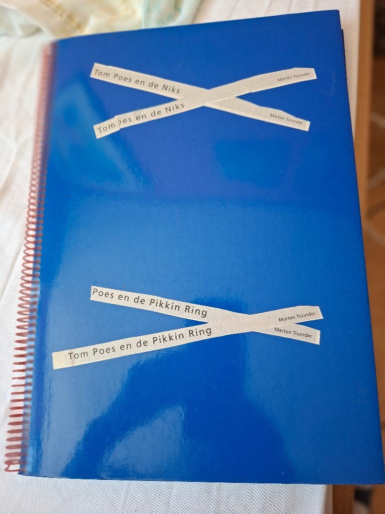 plakboek Tom Poes en de Niks en Tom Poes en de Pikkin Ring, Eén stripboek, Ophalen of Verzenden, Zo goed als nieuw