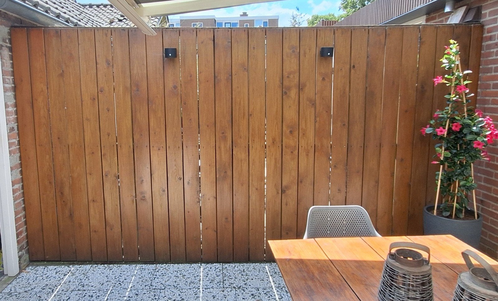 Houten planken voor schutting., Tuin en Terras, Ophalen, Minder dan 3 meter, Hout, 1 tot 2 meter
