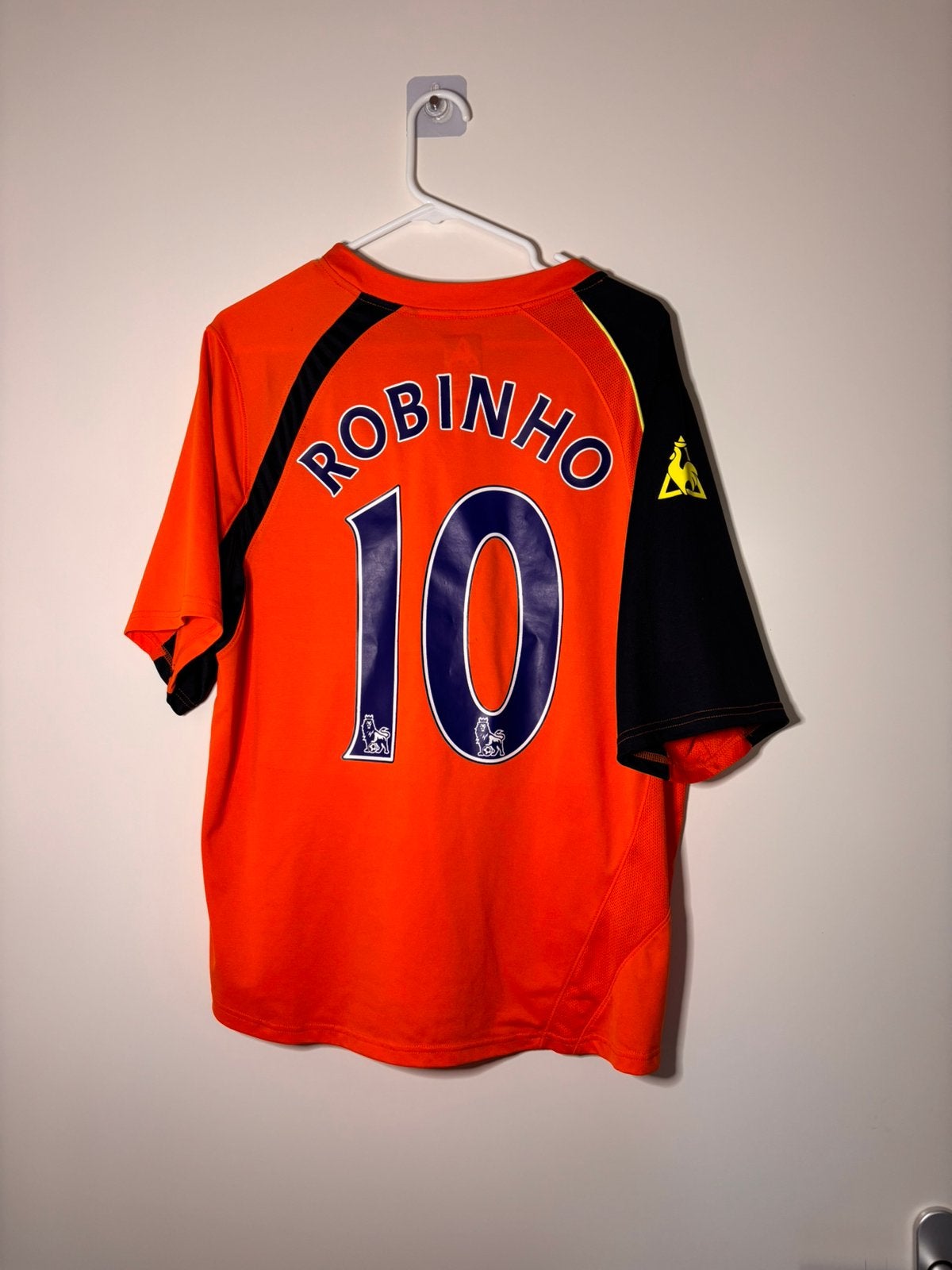 Manchester City FC 2008/2009 Third Robinho #10 XL, Sport en Fitness, Voetbal, Maat XL, Verzenden, Zo goed als nieuw, Shirt
