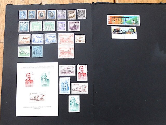 Chili : 30 postzegels (1877 - 2000), Verzenden, Zuid-Amerika
