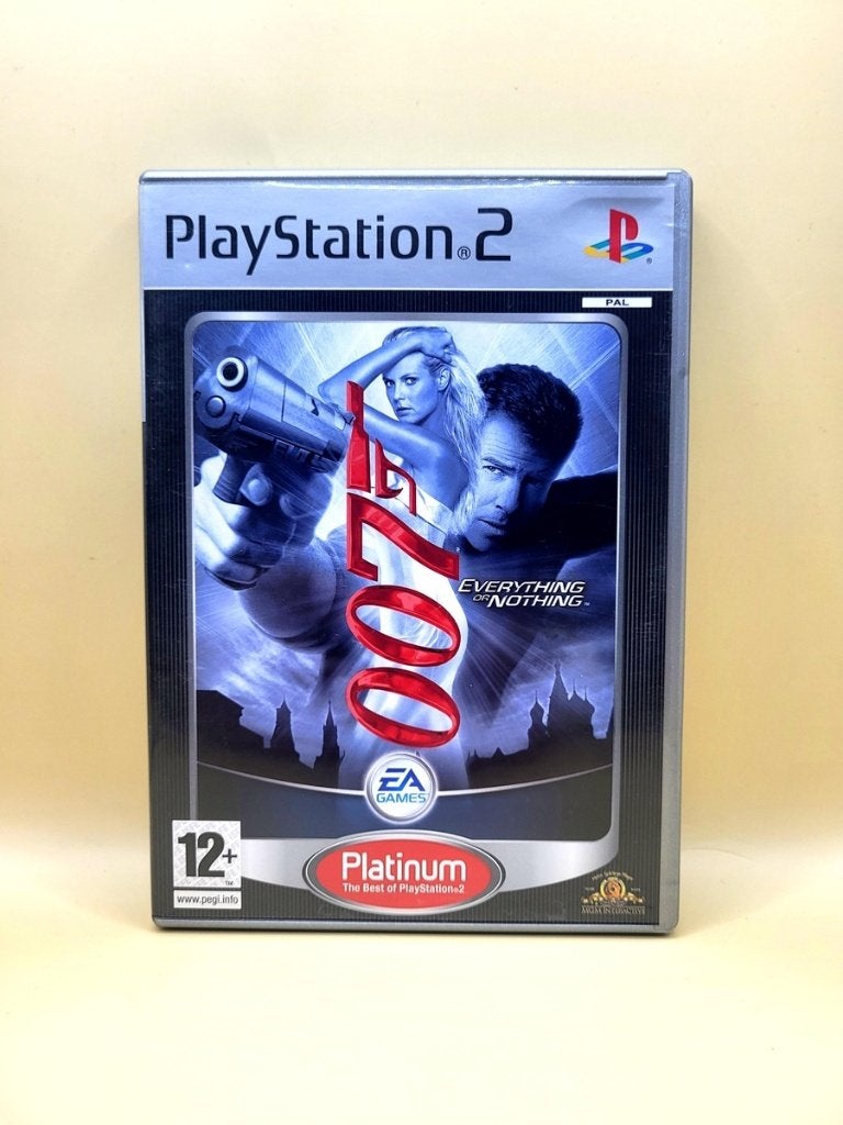 007 Everything Or Nothing (Platinum) - PlayStation 2 - PS2, Shooter, 1 speler, Sony support, Taurusavenue 16 Hoofddorp