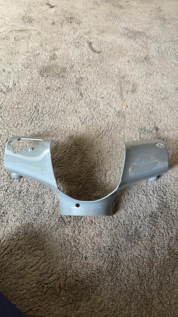 Stuurkap nardo grey zip, Ophalen of Verzenden, Zo goed als nieuw, Kap, Piaggio