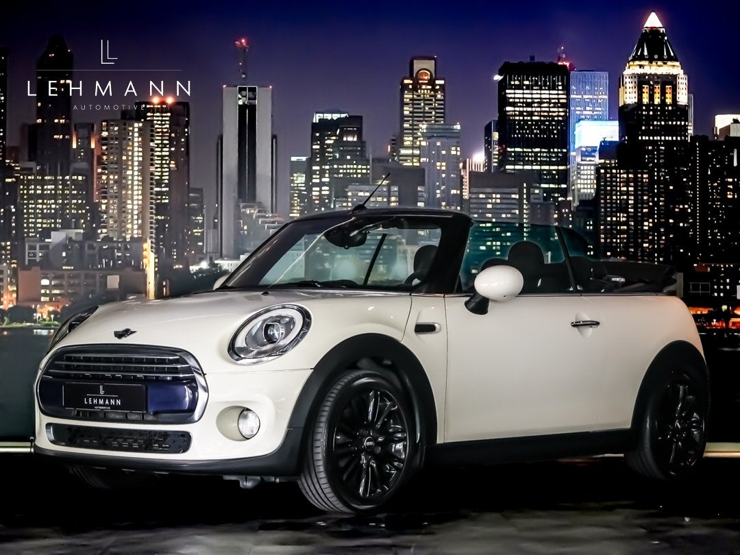MINI Cooper (bj 2016), Gebruikt, Cabriolet, 4 stoelen, Wit