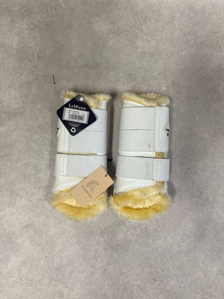 Lemieux fleece lined boots white large, Dieren en Toebehoren, Ophalen of Verzenden, Zo goed als nieuw