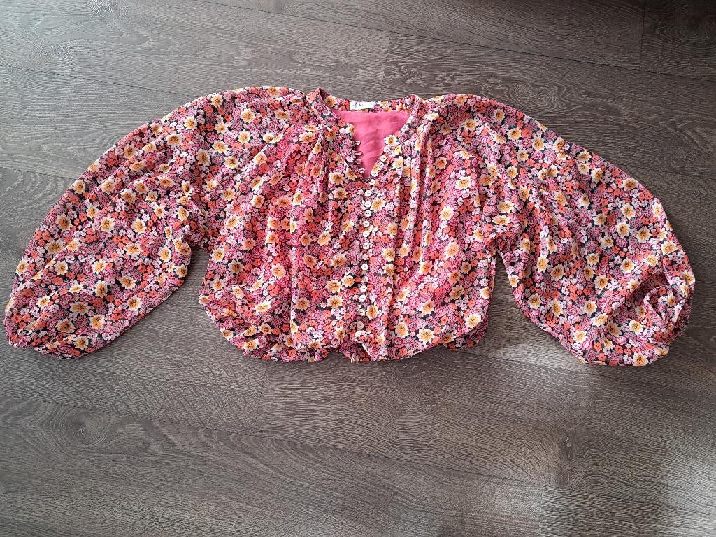 Blouse  Loavies  - L  jusa17, Kleding | Dames, Blouses en Tunieken, Maat 42/44 (L), Ophalen of Verzenden, Roze, Loavies