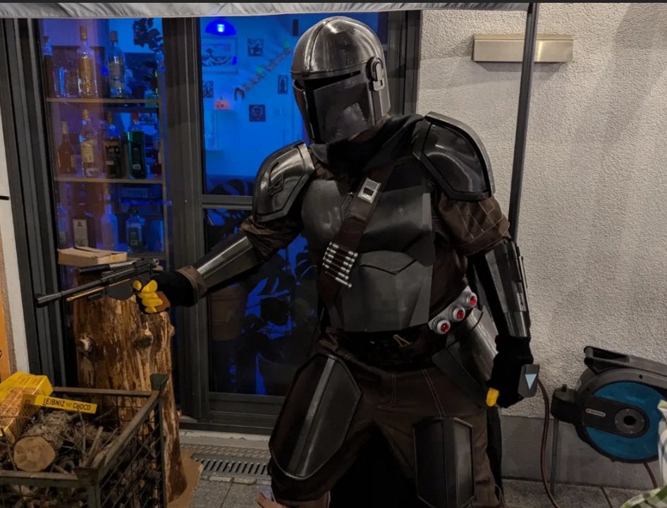 volledige mandalorian cosplay!, Verzamelen, Star Wars, Hengelo OV, Nieuw, Ophalen of Verzenden, Replica