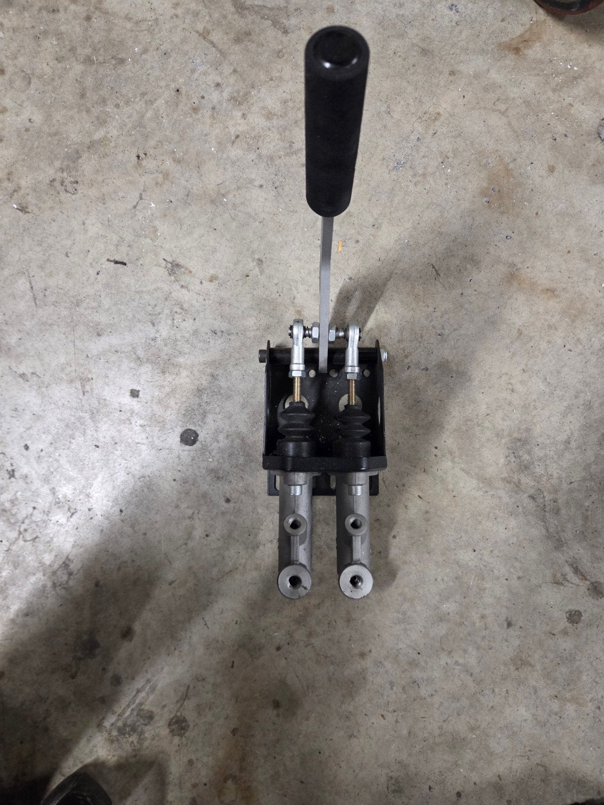 Hydraulische handrem met dubbele cilinder, Ophalen of Verzenden, Gebruikt, Universele onderdelen