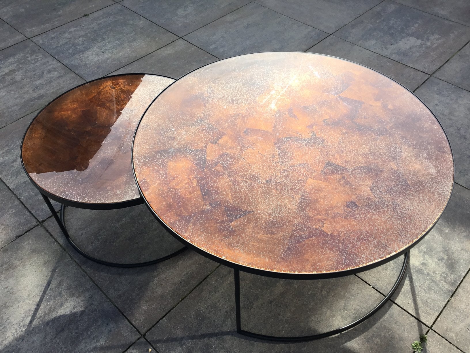 Salon tafel van Ethicraft, 100 tot 150 cm, Zo goed als nieuw, Rechthoekig, 50 tot 100 cm