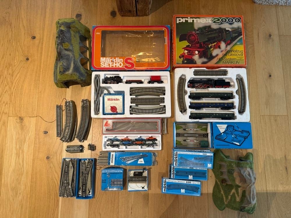 set marklin, Hobby en Vrije tijd, Ophalen, Wisselstroom, Treinset, Zo goed als nieuw