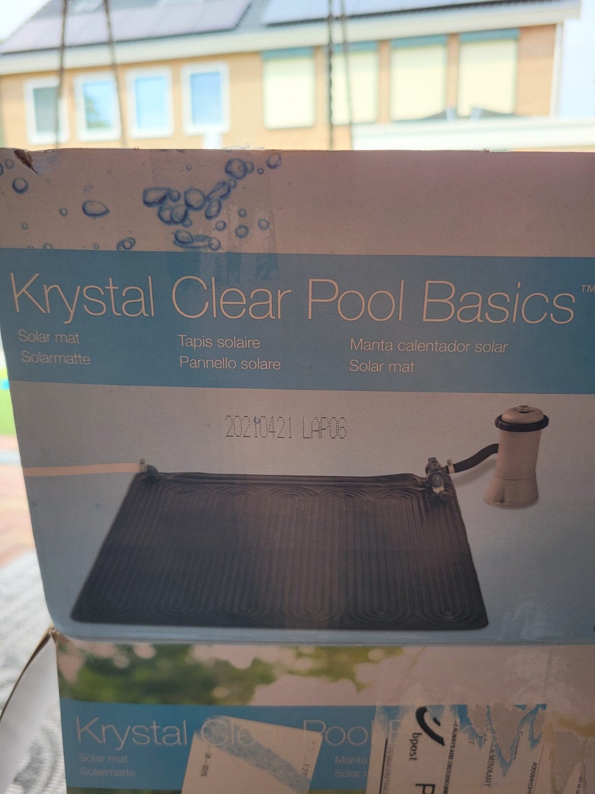 Zwembad verwarmingsmat voor Intex pomp - Krystal Clear, Ophalen of Verzenden, Zo goed als nieuw